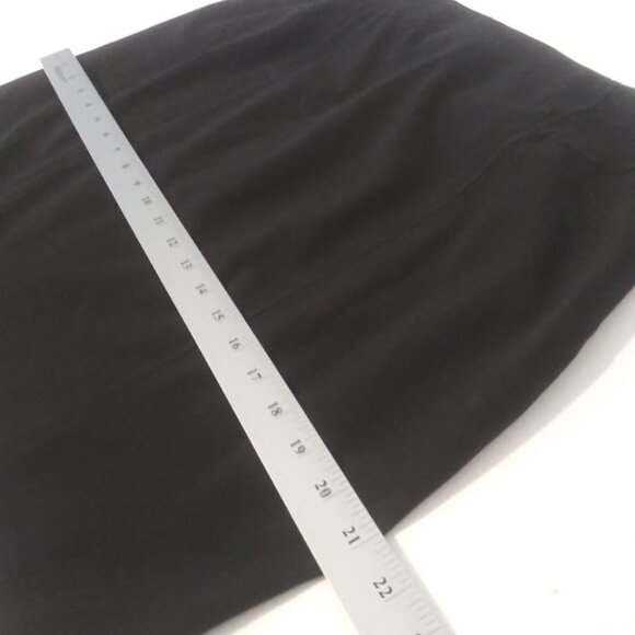 Investments Petites women's size 10 black pencil skirt - Picture 5 of 12